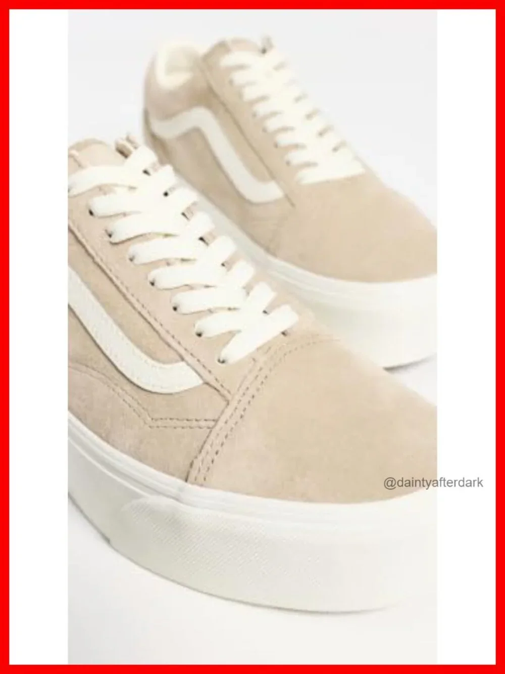Vans Old Skool Stackform Suede Platform Sneakers Lace-Up